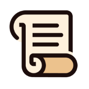 Scroll logo