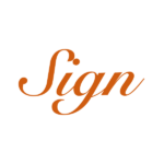 Sign logo