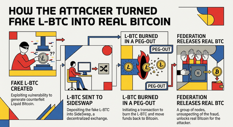 “White Hacker” Prints $320 Million of L-BTC, Backed by Nothing